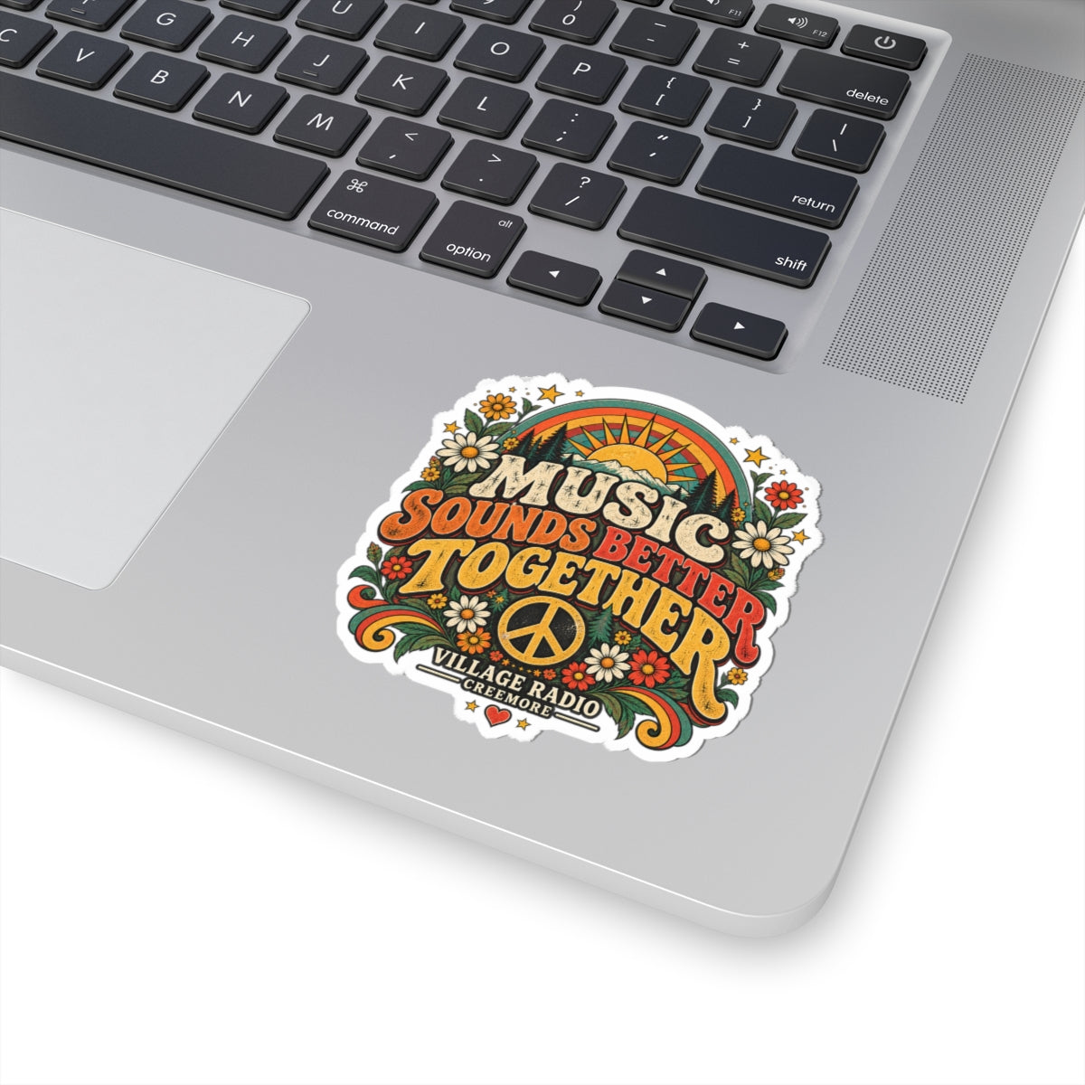 Music Sounds Better Together Stickers