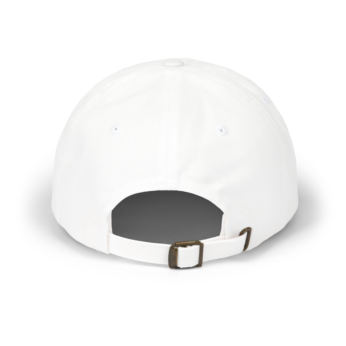 Village Radio Embroidered Dad Cap — Classic White Baseball Hat
