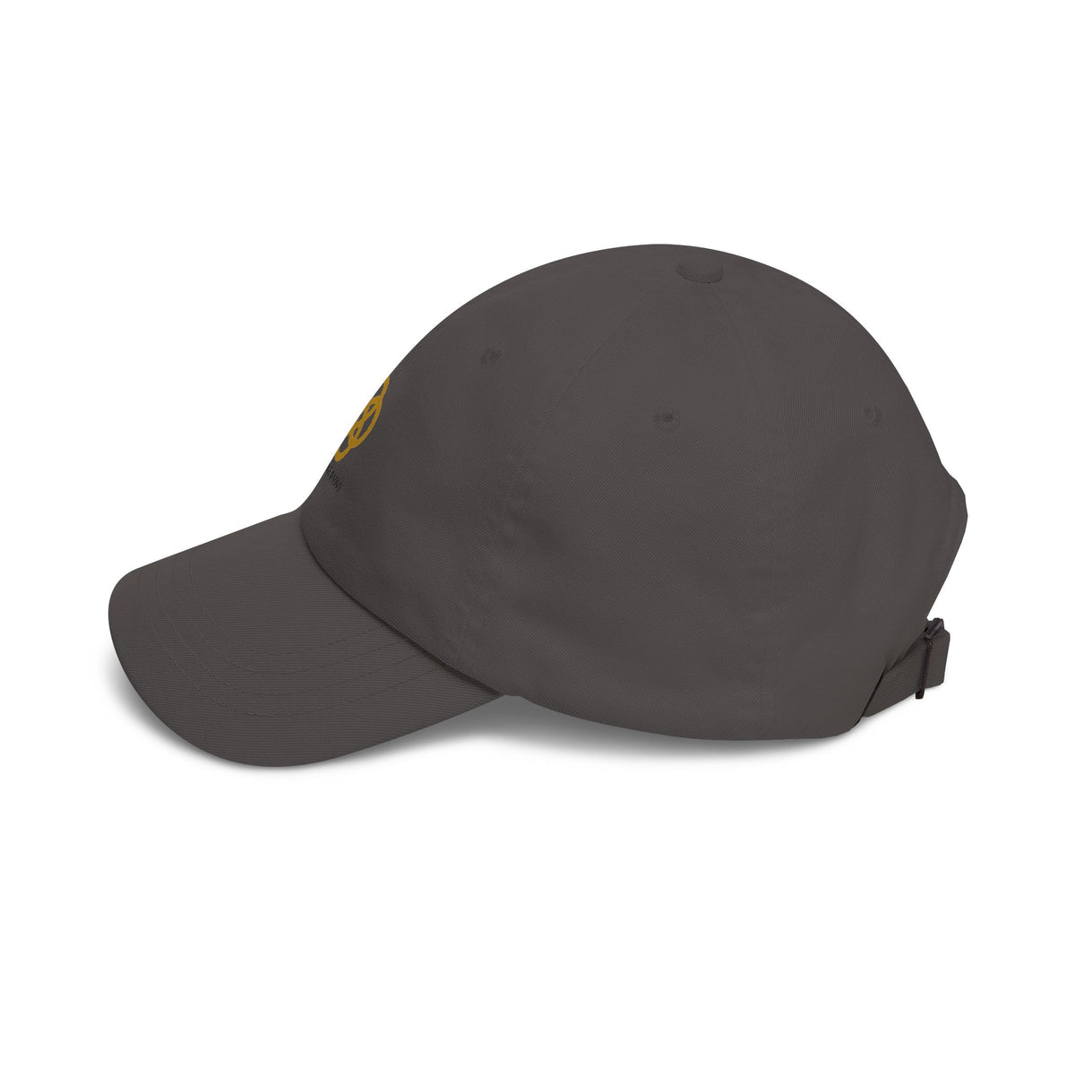 Village Radio Embroidered Dad Cap — Classic White Baseball Hat