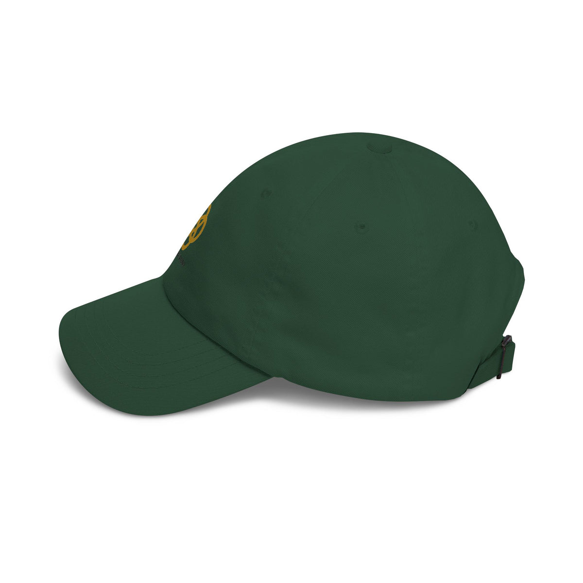Village Radio Embroidered Dad Cap — Classic White Baseball Hat
