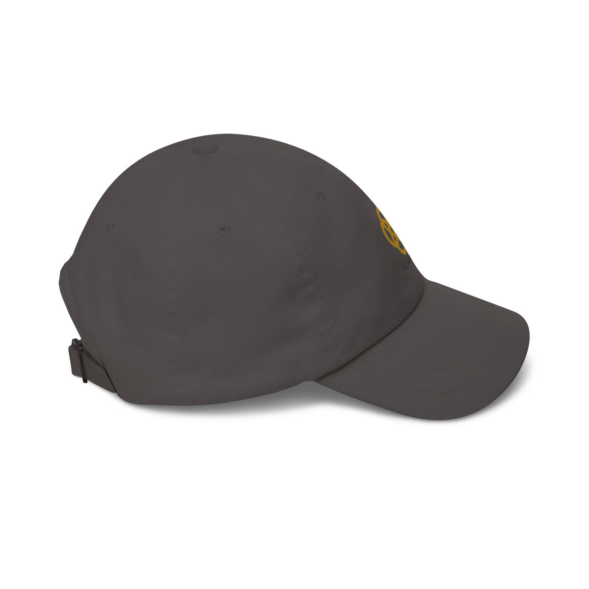 Village Radio Embroidered Dad Cap — Classic White Baseball Hat