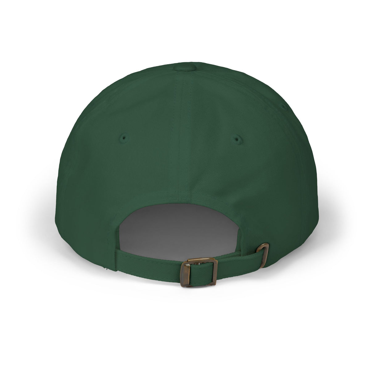 Village Radio Embroidered Dad Cap — Classic White Baseball Hat