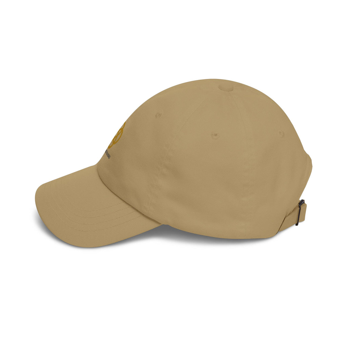 Village Radio Embroidered Dad Cap — Classic White Baseball Hat