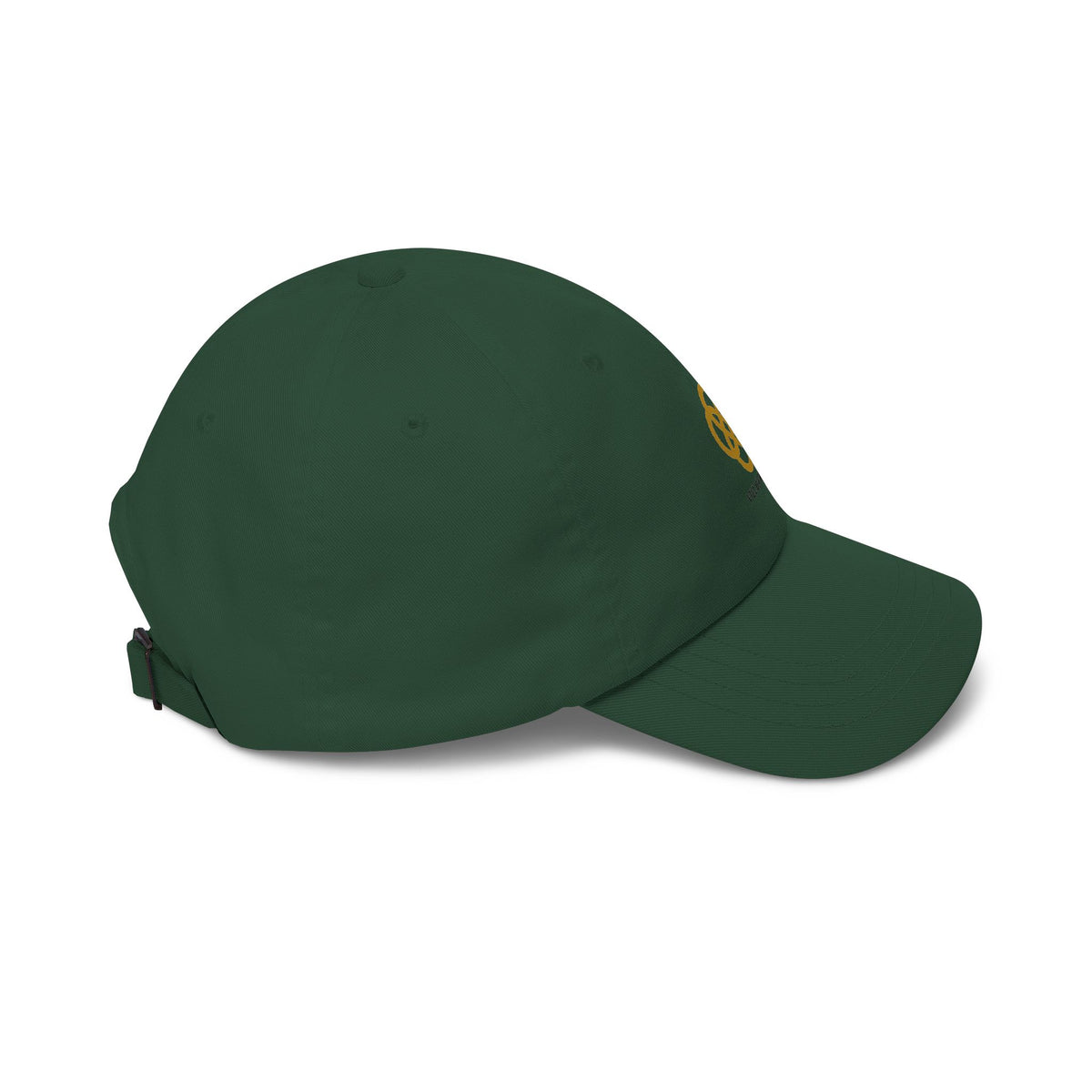 Village Radio Embroidered Dad Cap — Classic White Baseball Hat