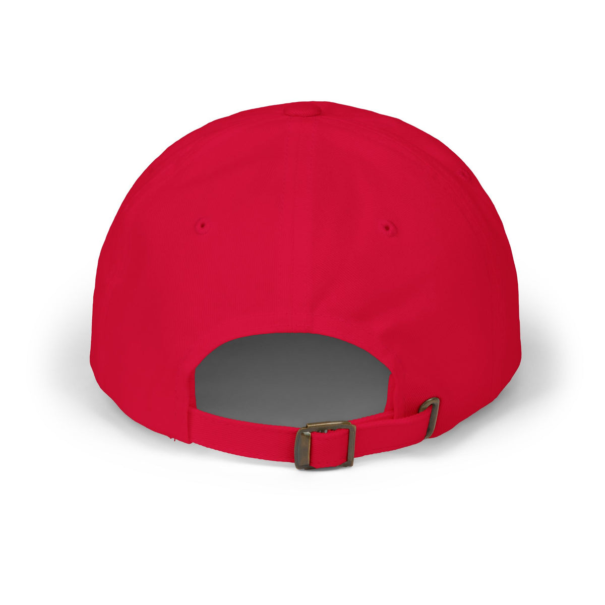 Village Radio Embroidered Dad Cap — Classic White Baseball Hat