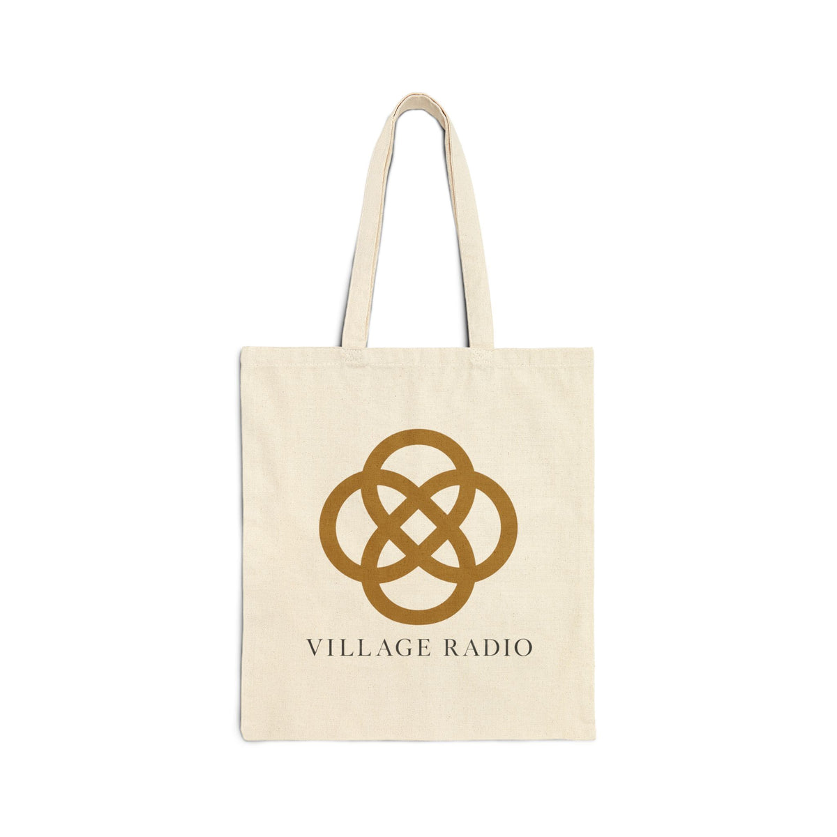 Tote Bag — Village Radio Logo Cotton Canvas Tote