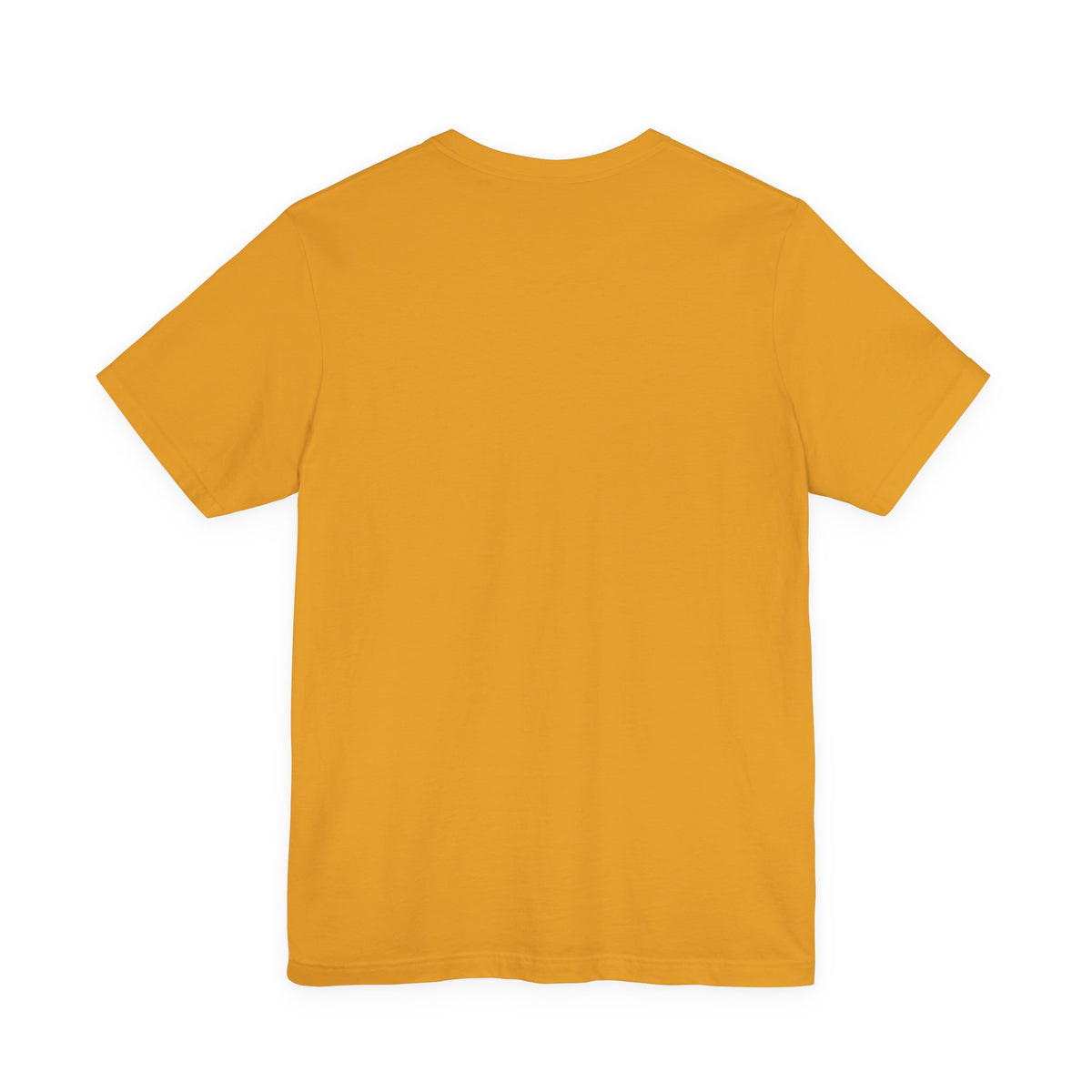 Village Radio Logo T‑Shirt — Minimalist Gold Emblem Tee