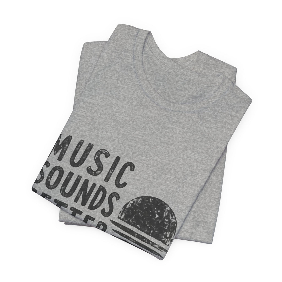Music Sounds Better Together Graphic Tee — Vintage Village Radio T-Shirt